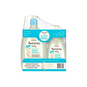 Baby Daily Moisture Wash & Shampoo, Aveeno