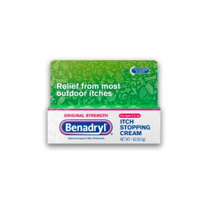 Crema para detener la picazón, Benadryl