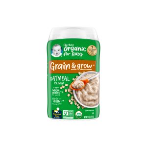 Cereal de avena orgánica, 227 g, Gerber