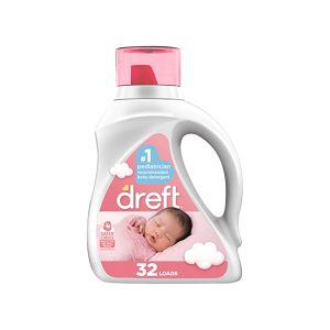 Detergente líquido para la ropa de recién nacidos, 32 cargas, Dreft