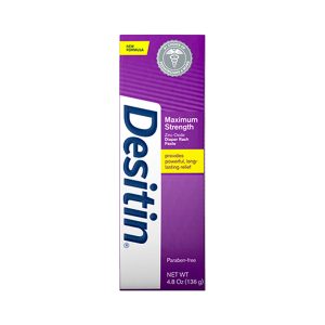 Crema para la dermatitis del pañal, 136 g, Desitin
